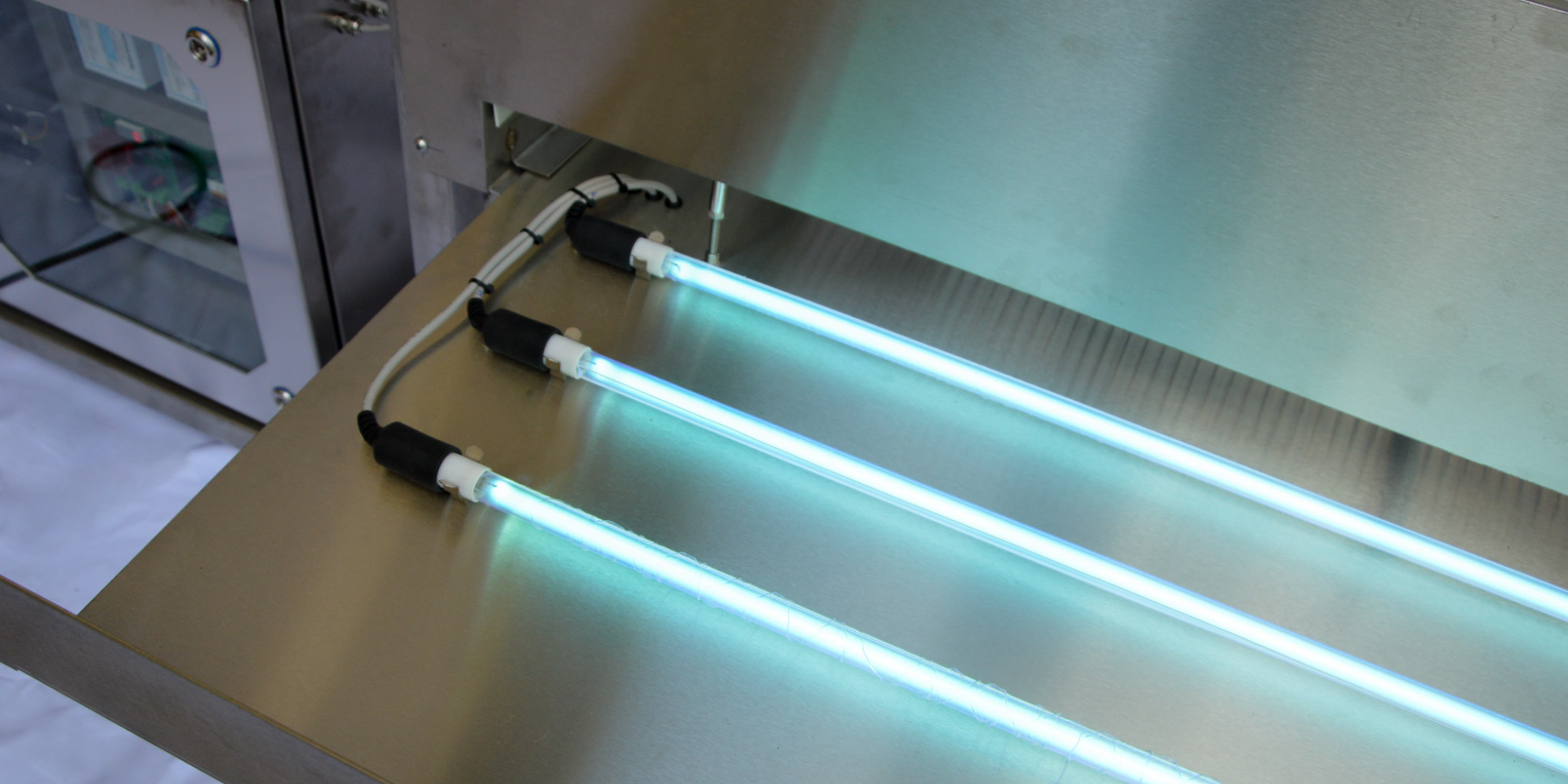 Szállítószalag UV-C alagút